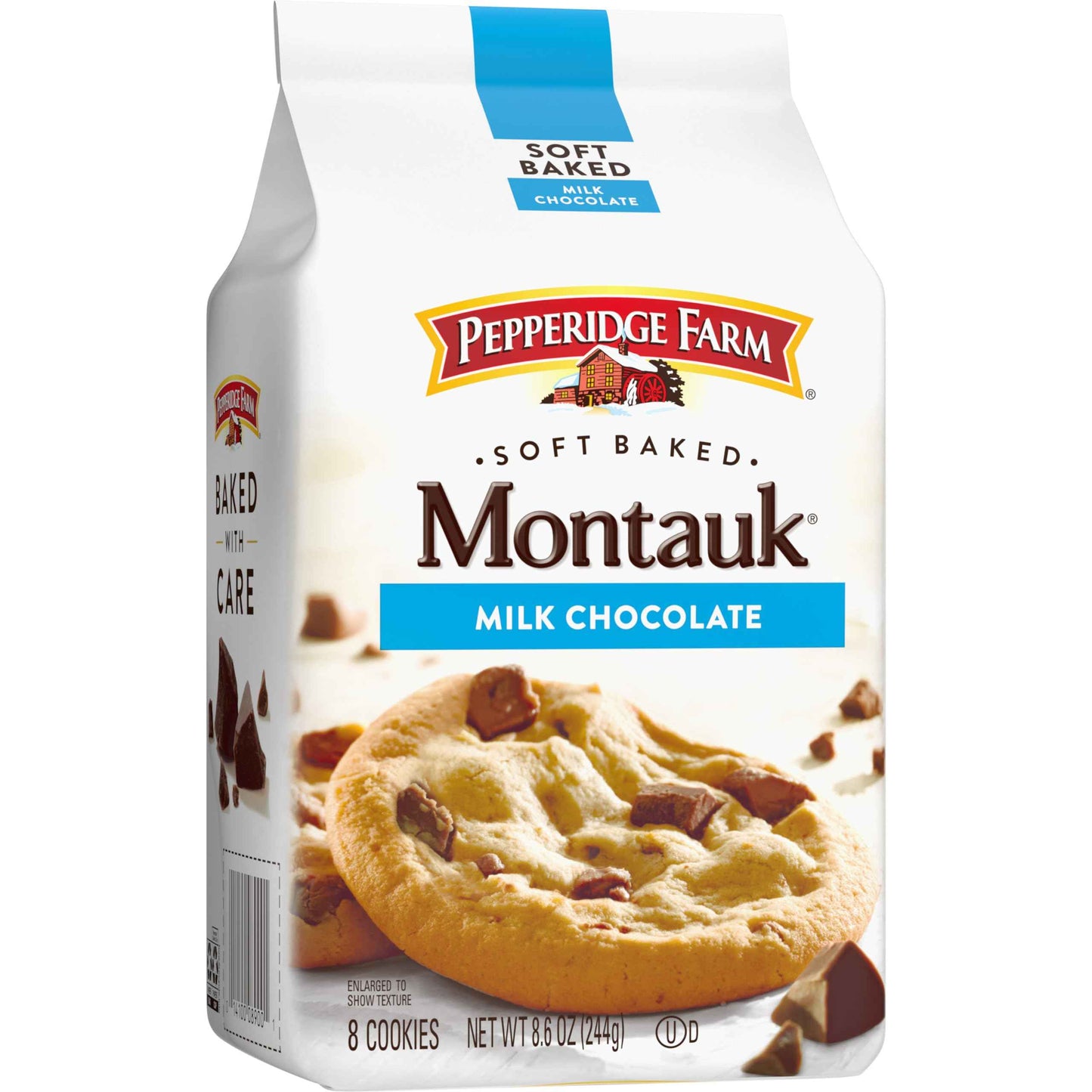 Pepperidge Farm Soft Baked Newport Dark Chocolate Cookies with Sea Salt – Lunchbox Friendly Snack for School