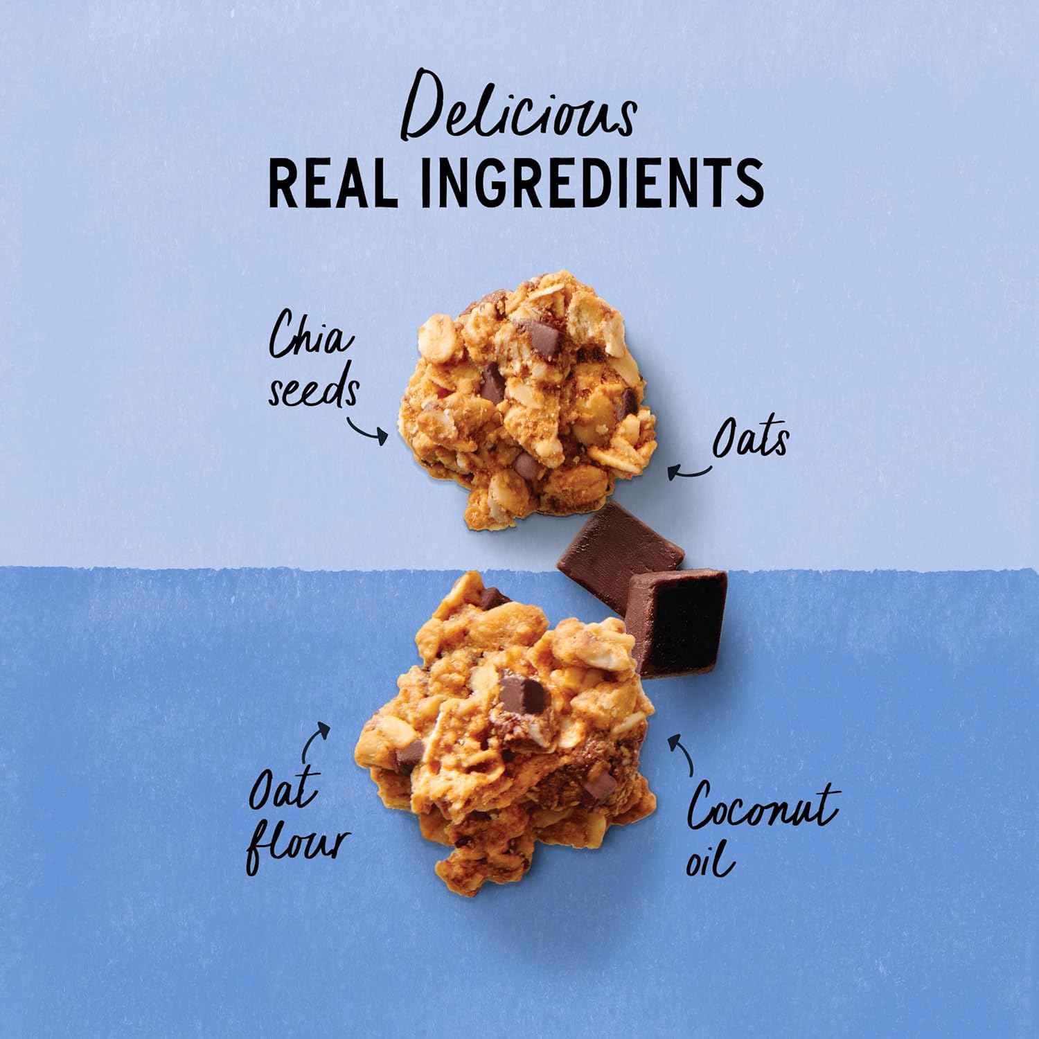 Purely Elizabeth Cookie Granola Chocolate Chip – Essential Pantry Staple for the Uncluttered Kitchen, Simple Ingredient Cookie Granola 3 Pack