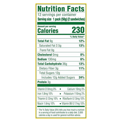belVita Dark Chocolate Creme Sandwiches – Commute-Friendly Steady Energy for Busy Workdays, 12-Pack Value Box