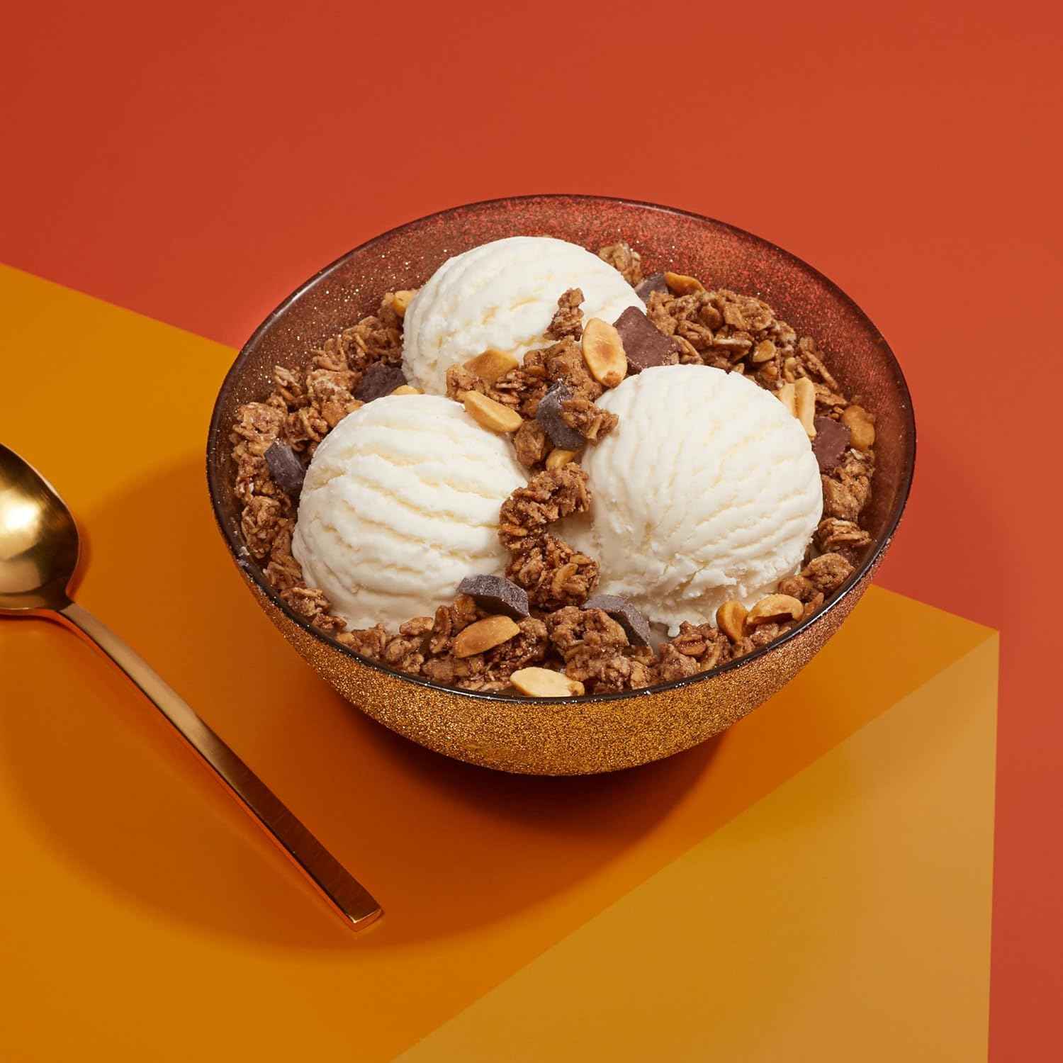 Love Crunch Dark Chocolate Peanut Butter Granola – Pantry Staple for Mindful Breakfast Rituals, 26.4 oz Family Pouch