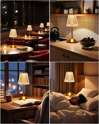 Dask Lamp Dimmable Bedside Lamp – Birthday Gift for Her, Mom, and Couples Moving Into a New Place