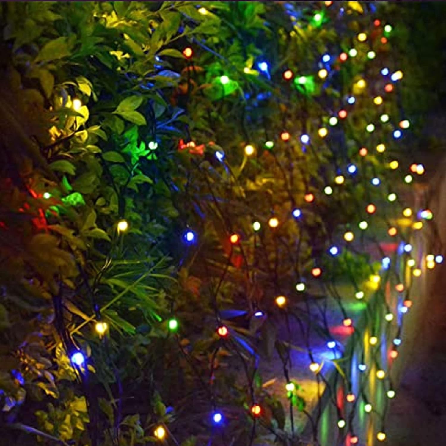 Dazzle Bright 200 LED Net Lights – Minimalist String Lights for Clean Aesthetic, Clear Wire 8 Modes