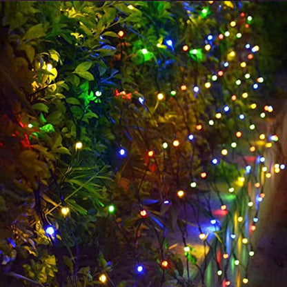 Dazzle Bright 200 LED Net Lights – Minimalist String Lights for Clean Aesthetic, Clear Wire 8 Modes