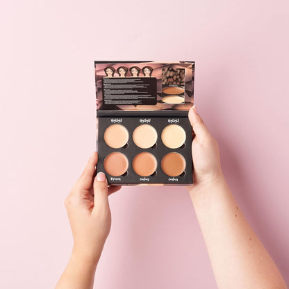 W7_Lift_&_Sculpt_Cream_Contour_Kit_-_Concealing,_Highlighting_&_Contouring_Makeup_Palette_-_Step-by-Step_Instructions_Included_Bronzer_Cosmetic