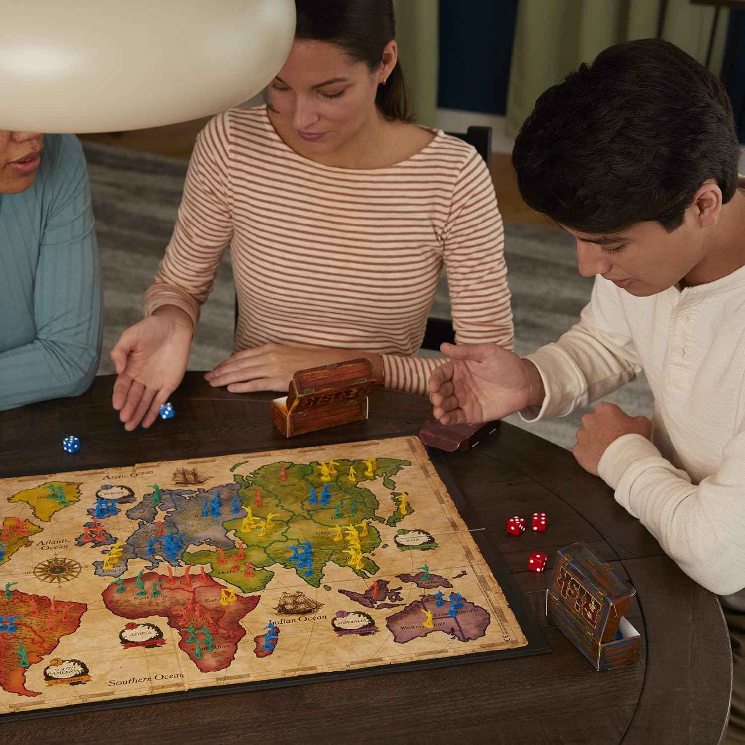 Risk Board Game – Iconic Birthday Gift for Strategy Lovers Ages 10 and Up, 2-5 Players
