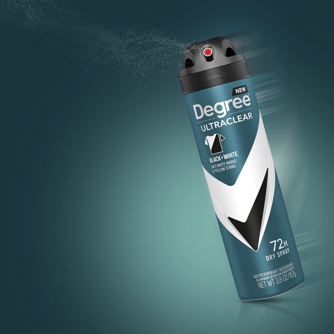 Degree Men Dry Spray Antiperspirant 3.8 oz (Pack of 3) – 72-Hour Sweat Protection for Patio Days and Camping Trips
