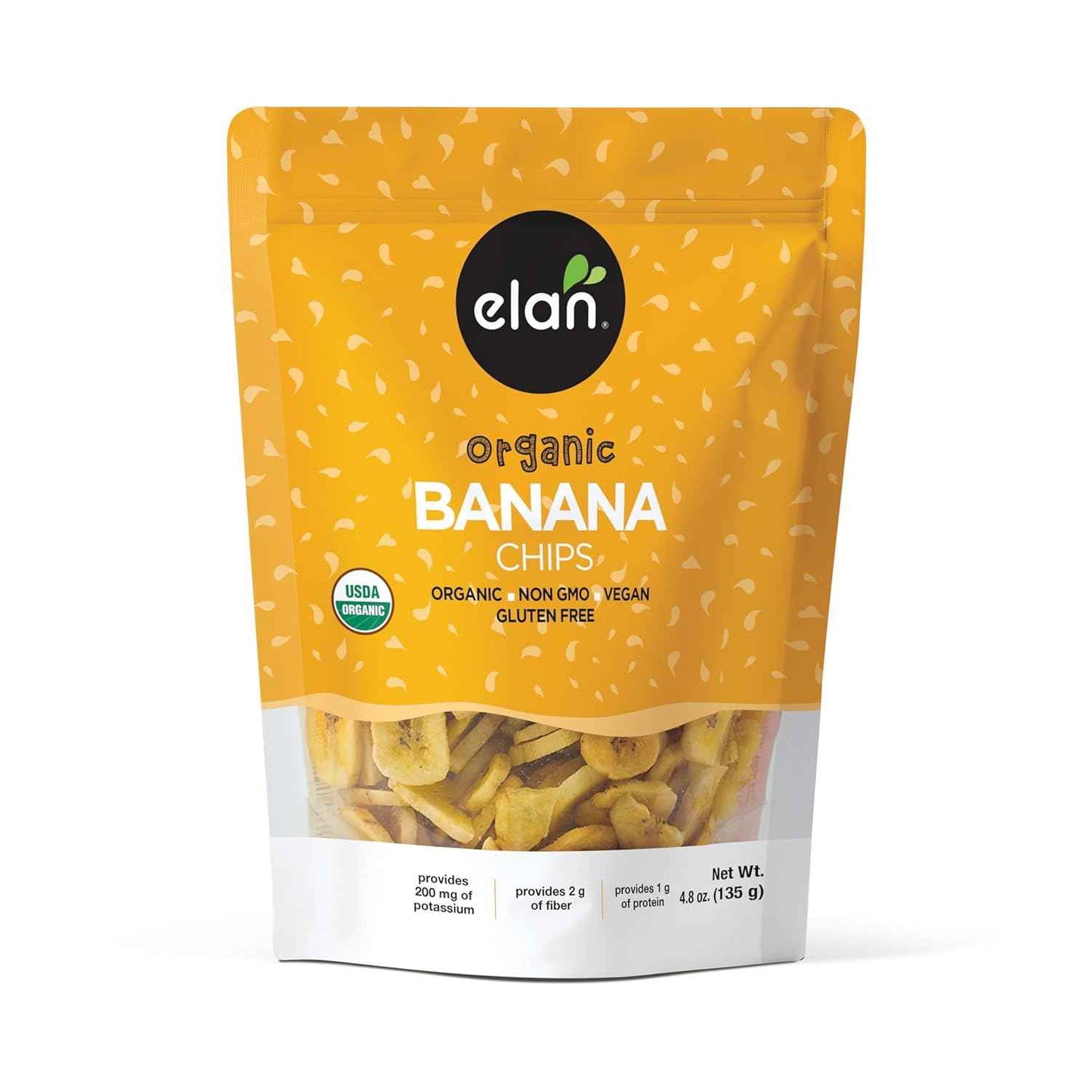 Elan Organic Banana Chips – Portable Road Trip Fuel for Travelers, No Refrigeration Needed