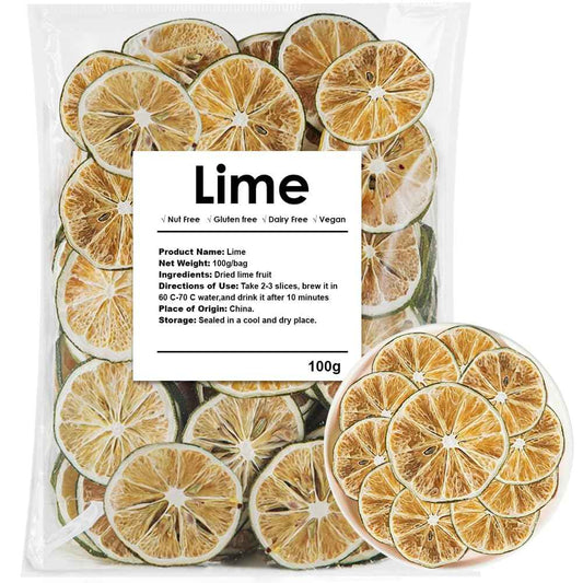 Citrico Dehydrated Lime Garnish – Lightweight Cocktail Topping for Patio Parties