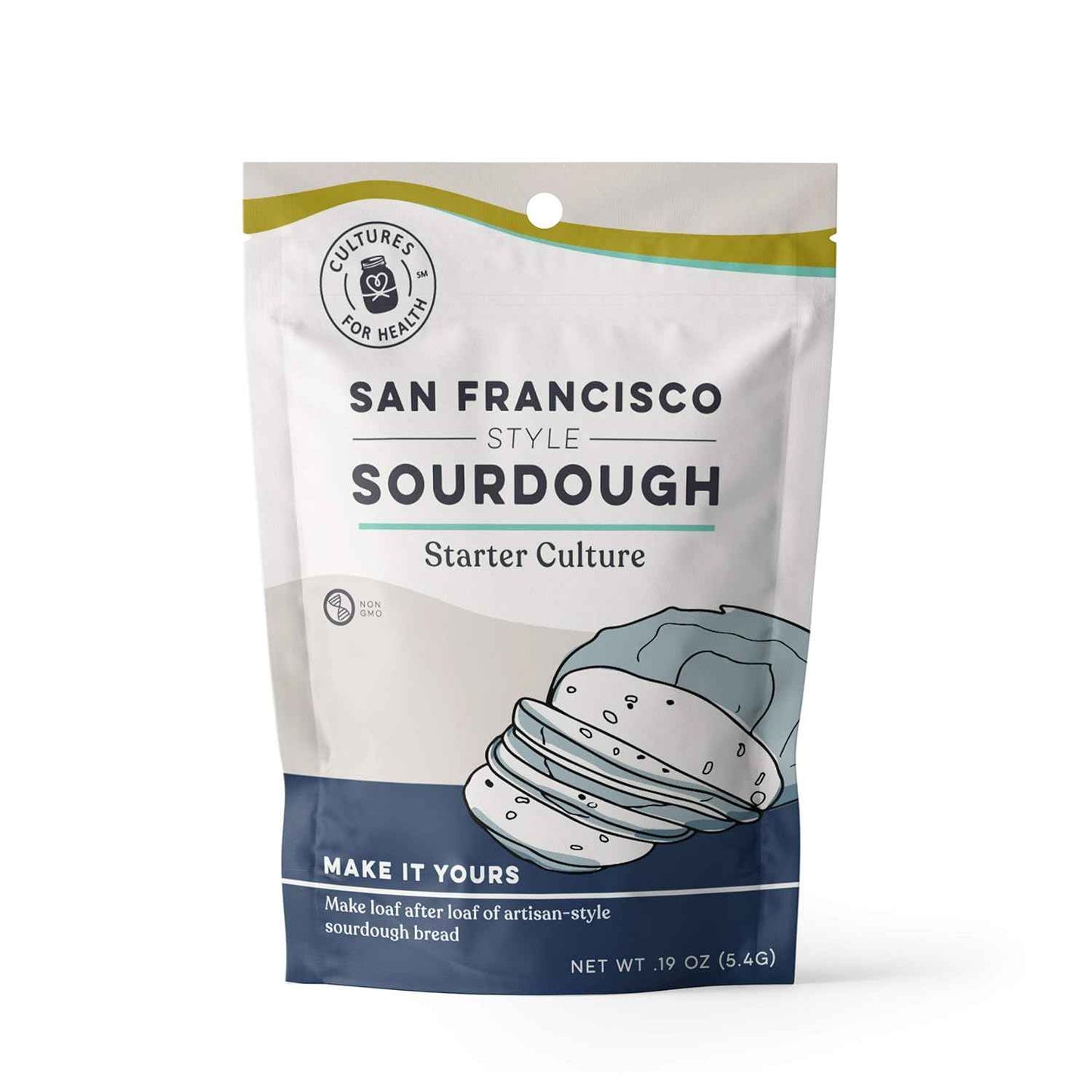 Cultures for Health San Francisco Sourdough Starter – Housewarming Present for Friends Who Love Artisan Bread