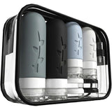 TrailHive Travel Bottles Kit - Road Trip Essentials, TSA Approved Squeezable Containers for Hiking and Camping