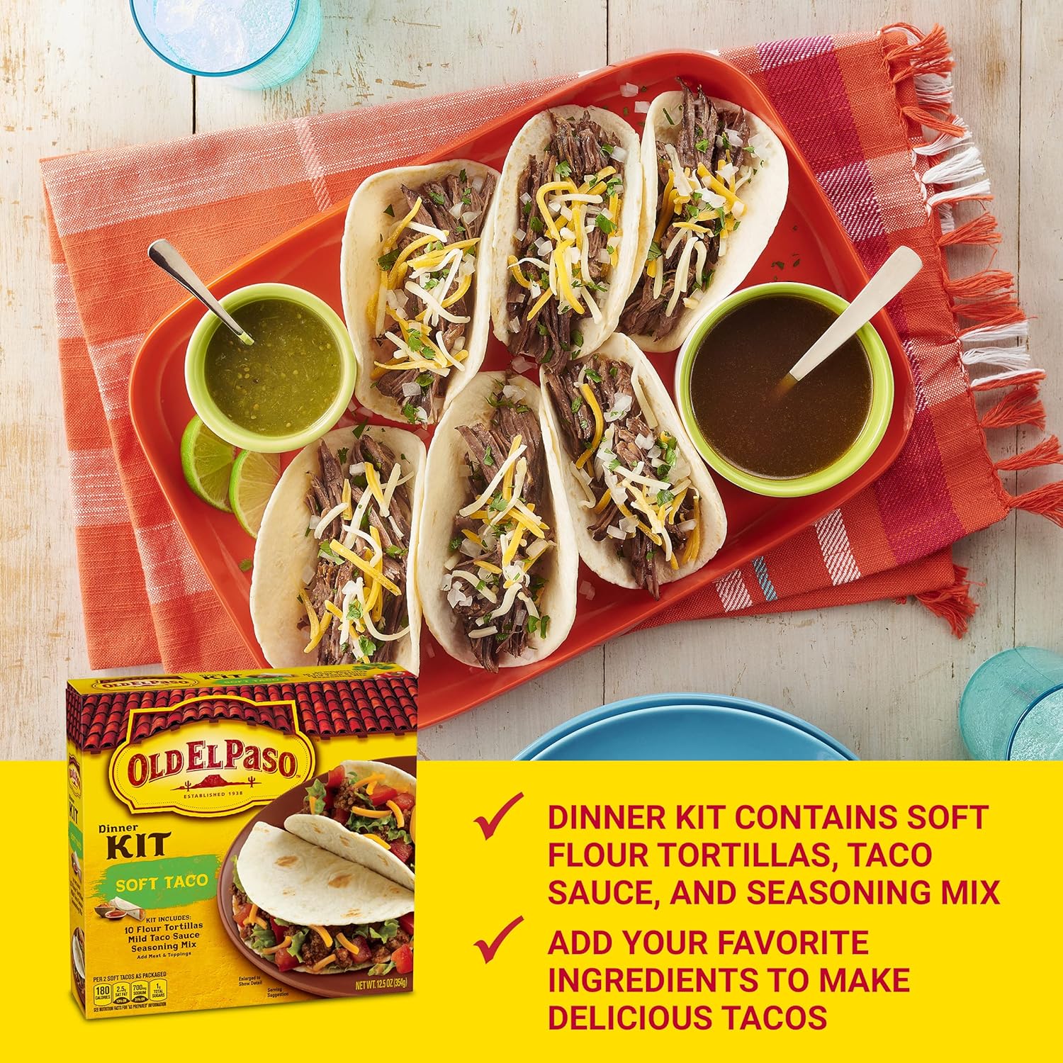 designed as an add-your-own-ingredients format for customization
