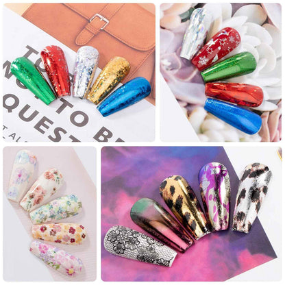 Beetles Foil Transfer Gel for Nails – Valentine's Day & Holiday Gift for Women, LED Lamp Curing 15ml Soak-Off Nail Art Glue