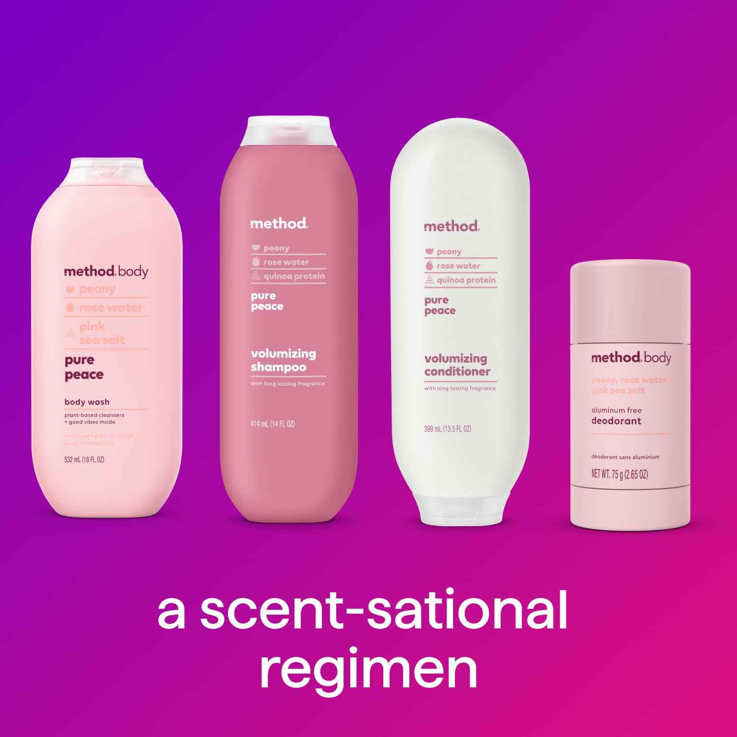 Method Simply Nourish Conditioner – Thoughtful Birthday Gift for Her, Clean-Beauty Shower Staple