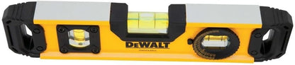 DEWALT 9 Inch Magnetic Torpedo Level – Weather-Resistant Tool for Patio Build and Site Setup