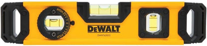 DEWALT 9 Inch Magnetic Torpedo Level – Weather-Resistant Tool for Patio Build and Site Setup