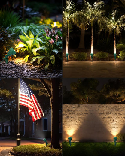 DEWENWILS 500LM LED Landscape Spot Light – Practical Birthday Gift for Mom, Dad, and DIY Home Improvement Enthusiasts