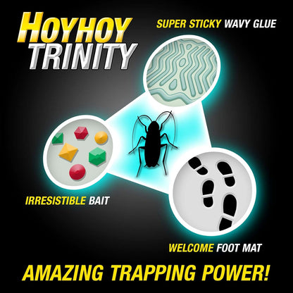 HOY_HOY_Trap_A_Roach_-_Bait_Glue_Traps,_Great_for_Home_with_Kids_&_Pets_Indoor,_Sticky_Pest_Control_Trap,_Roach_Killer,_Made_in_Japan_5_Traps