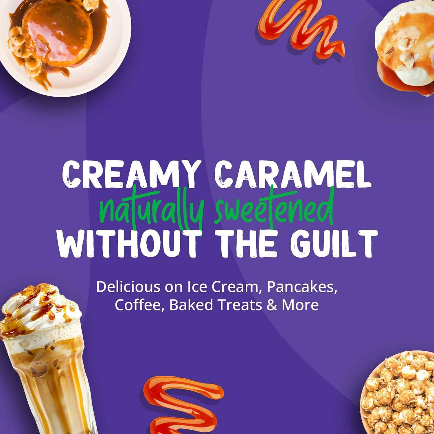 Pyure Organic Sugar-Free Caramel Syrup – Thoughtful Birthday Gift for the Health Conscious Foodie in Your Life