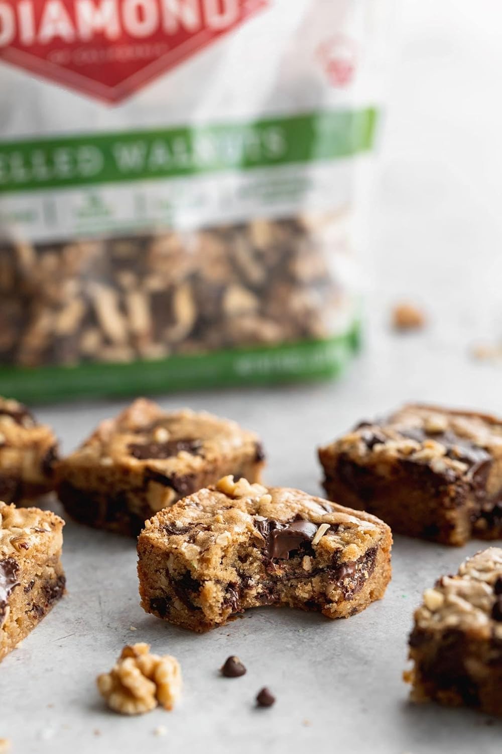 Diamond of California Walnut Halves – Kid Safe Pantry Snack for Packing Lunches and After School Munching