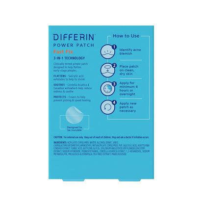 Differin Acne Patches – Clean, Invisible Design for Intentional Skincare Routines