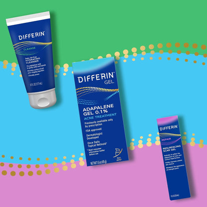 Differin Acne Scar Spot Treatment – Nightly Wind-Down Ritual for Sensitive, Acne-Prone Skin, 1 Oz