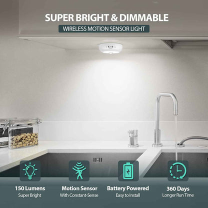 BLS Motion Sensor Night Light – Child-Safe Battery Powered Glow for Nursery and Bedtime