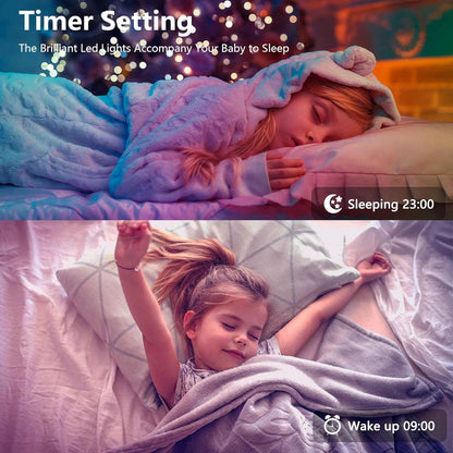 LuminaGlow LED Strip Lights – 200ft RGB Bedroom Decor with App & Remote for Cozy Aesthetic Vibes