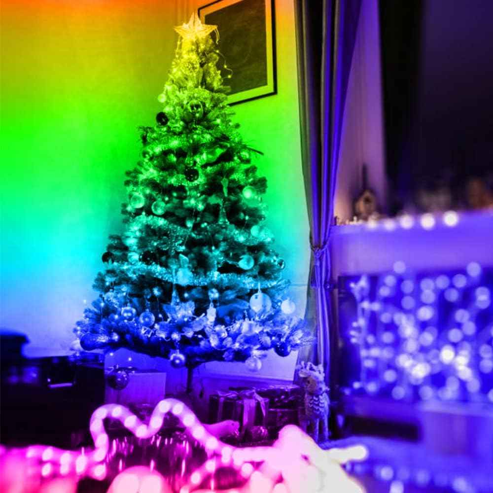 Liyokor 13.2ft Battery Powered LED Strip Lights – Safe Kids Room Night Light, Low Heat 5V