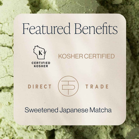 Rishi Tea Sweet Matcha – Pre-Sweetened Green Tea Sachets for Home Office Focus and No-Mess Caffeine Breaks