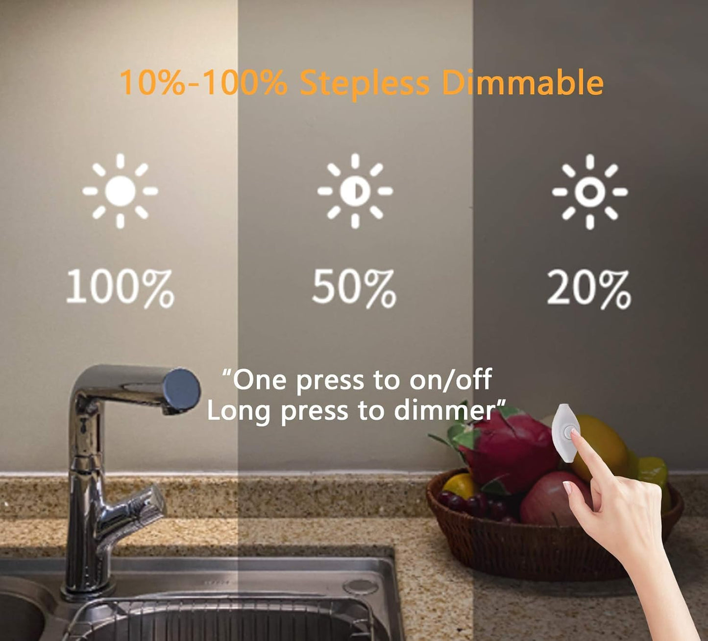 double-sided adhesive pad mounting with no drilling required