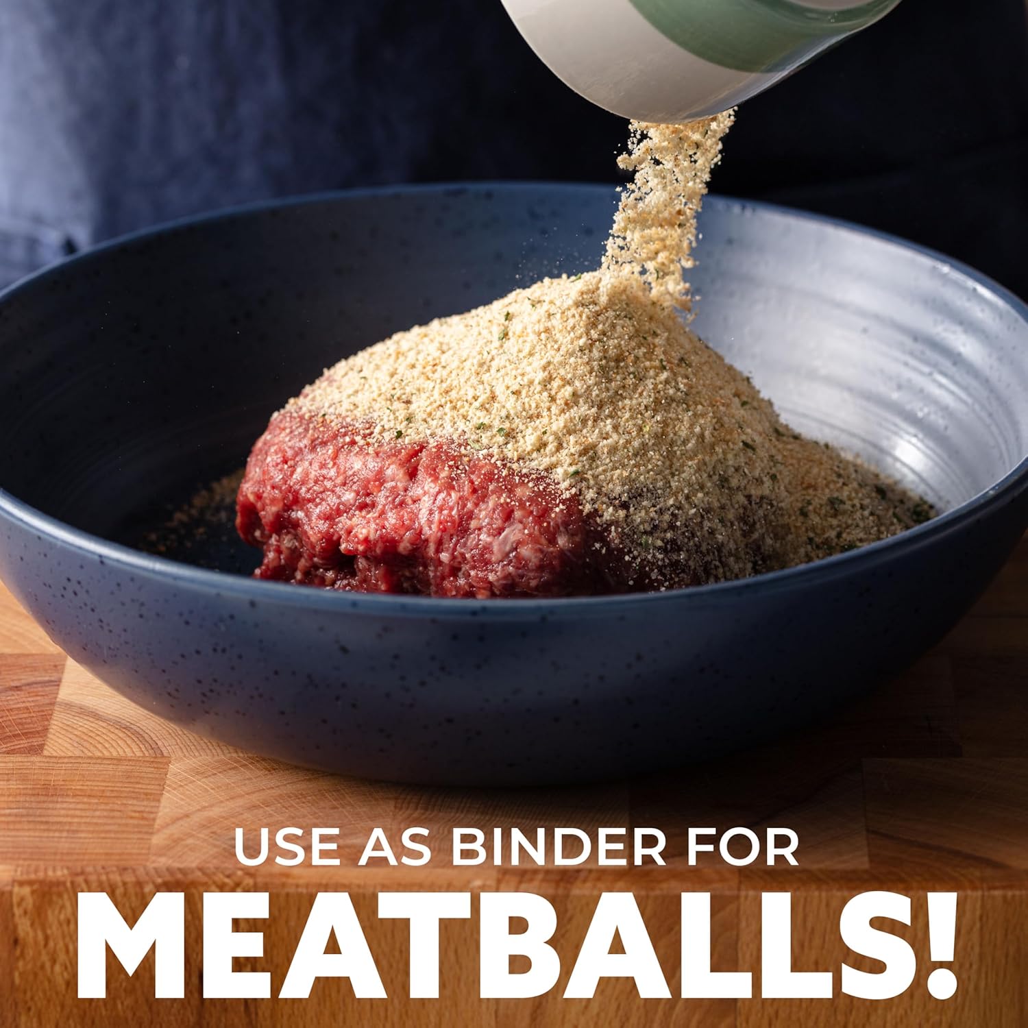 doubles as a binder and a coating, reducing the need for multiple ingredients