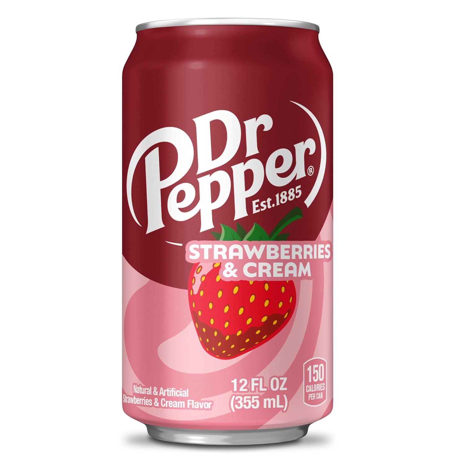 Dr Pepper Cream Soda Cans 12-Pack – Kid-Approved Treat for Family Dinners, Birthday Parties, and Movie Nights