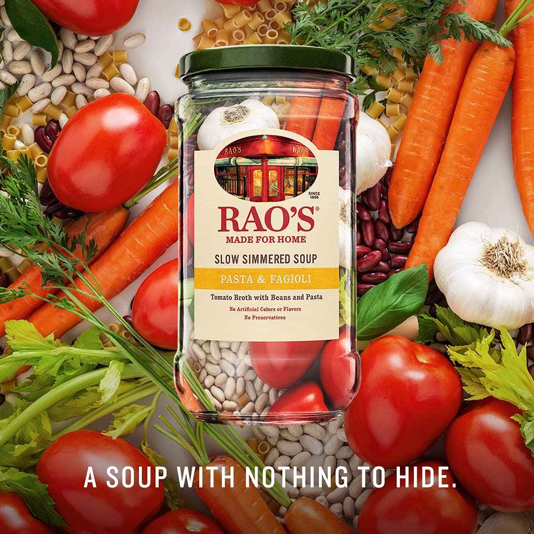 Rao's Homemade Pasta Fagioli Soup - Restaurant-Quality Italian Lunch for the Discerning Home Office