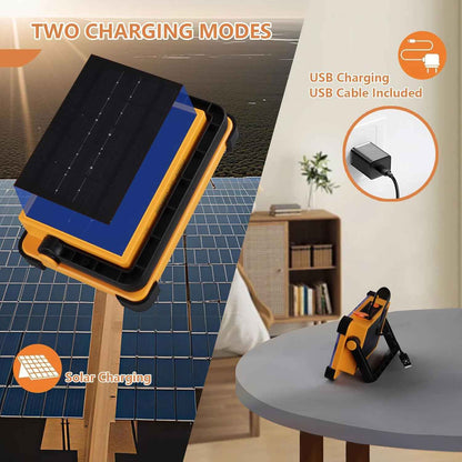 LUMENHUB Solar Emergency Light – Storm & Power Outage Lantern, 10+ Hour Backup Floodlight