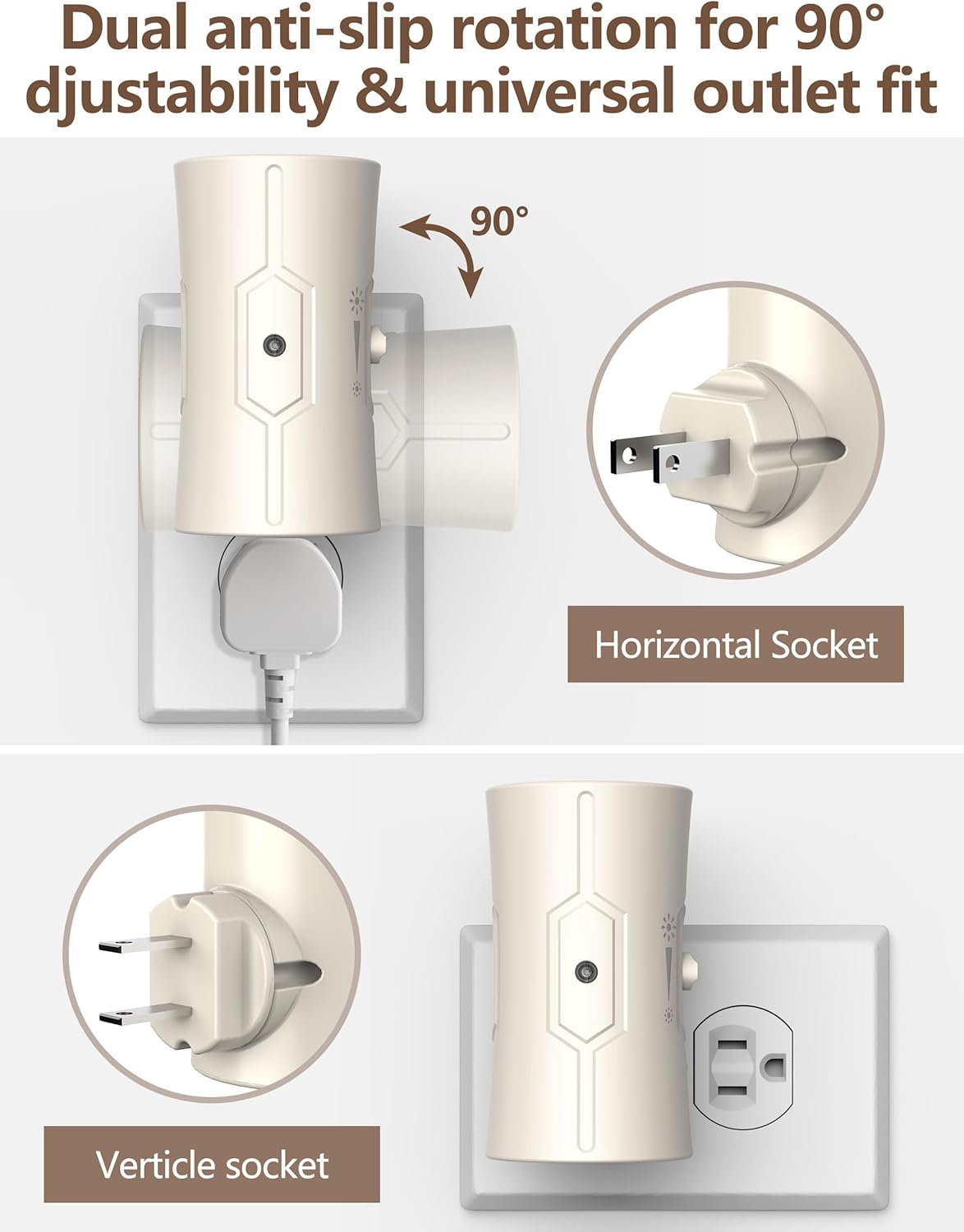 dual-directional up and down light casting