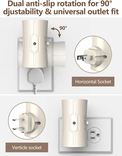 dual-directional up and down light casting