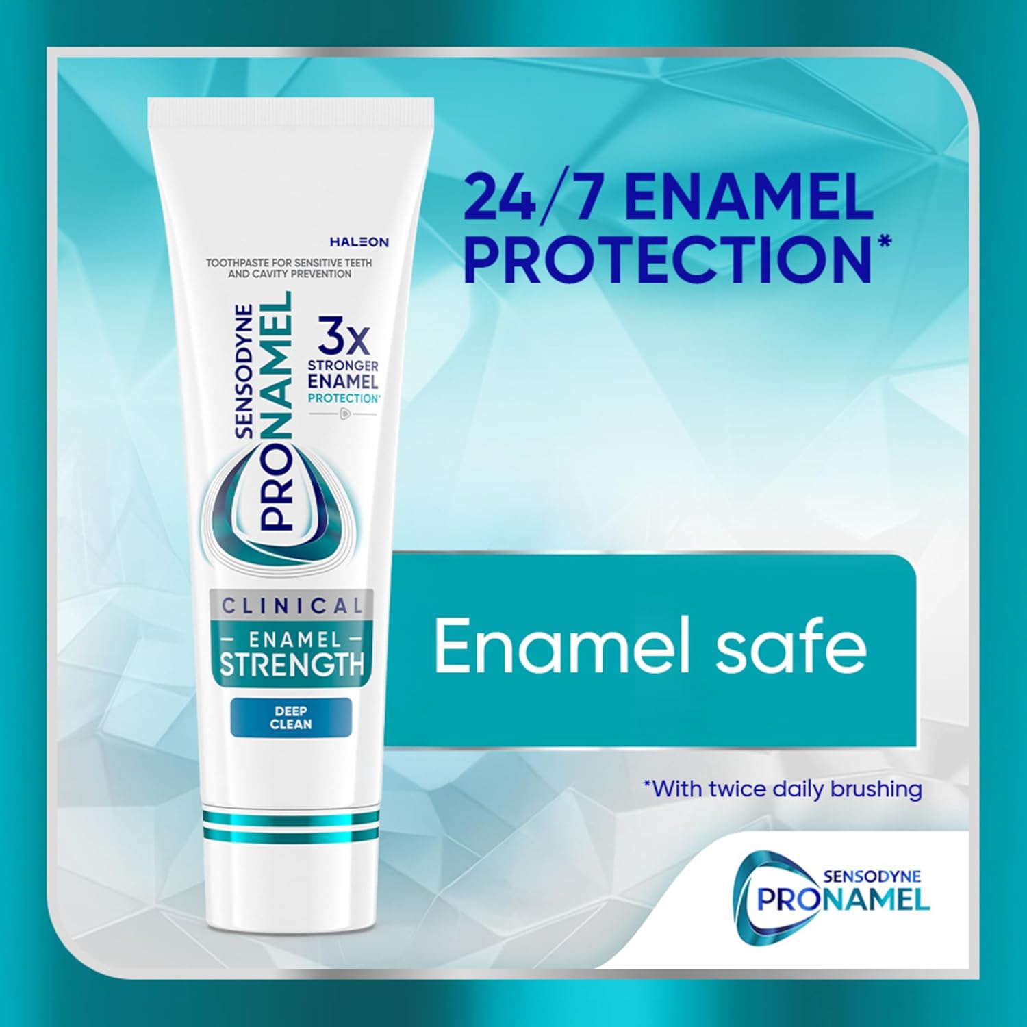 Sensodyne Pronamel Clinical Enamel Strength Toothpaste Gift Set Idea for Her, Deep Clean Enamel Repair Birthday Present for Health Conscious Women