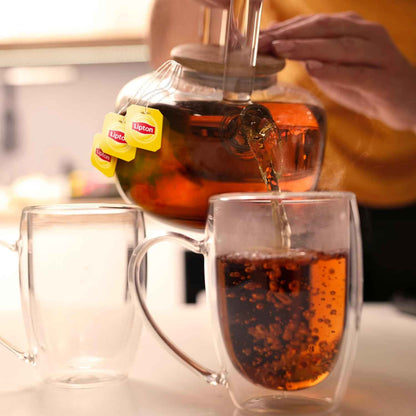 Lipton Decaf Black Tea Bags – Caffeine-Free Wind-Down Tea for Evening Self-Care Rituals