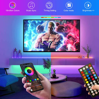 [Brand Name] Flameless LED Strip Light – Safe Alternative to Candles, Cool Touch Bedroom Lighting