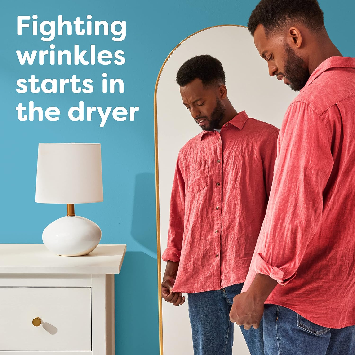 dual-purpose format usable in dryers and as ambient fresheners in drawers, bags, and trash cans