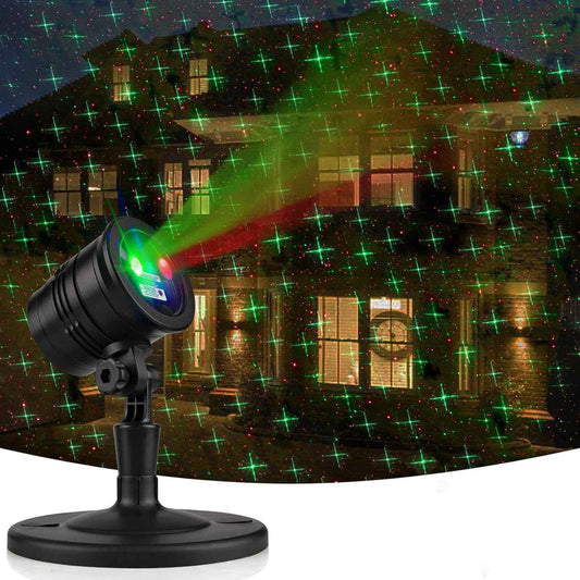 Lumilux Glow Star Projector – Flameless Family Safe Holiday Light, No Candle No Smoke Auto Timer for Pet and Kid Homes