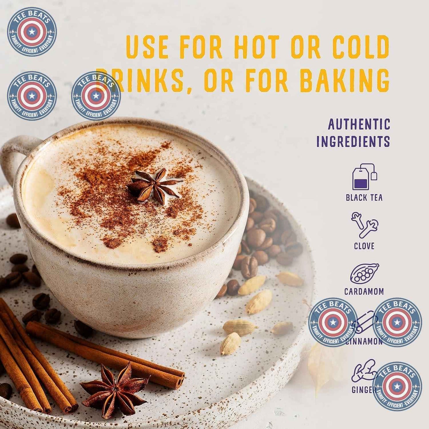 Oregon Chai Original Dry Chai Latte Mix – Less-is-More Morning Drink, Simple Hot or Iced Chai for Minimalist Homes