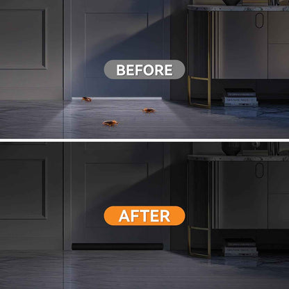 Holikme Under Door Draft Stopper – Home Office Door Seal for Fewer Distractions During Deep Work
