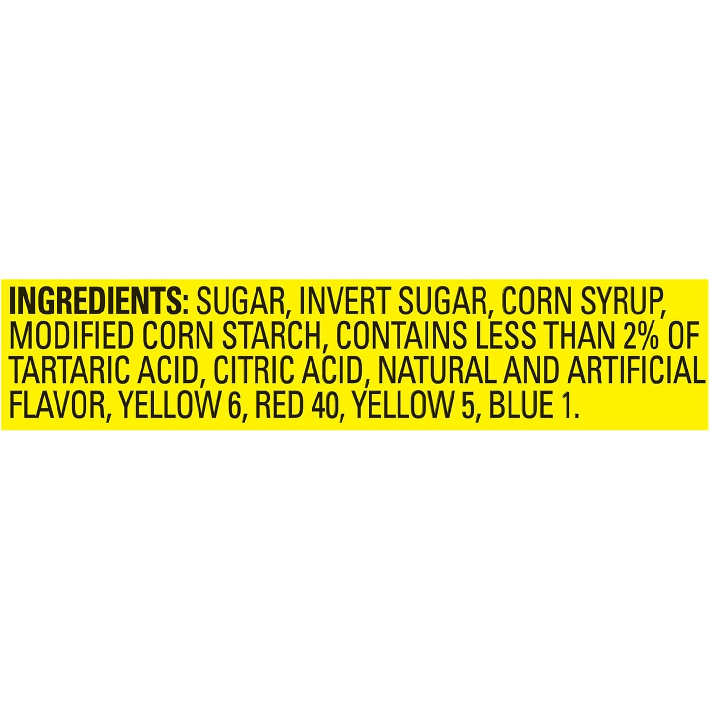 dual sour-then-sweet flavor experience