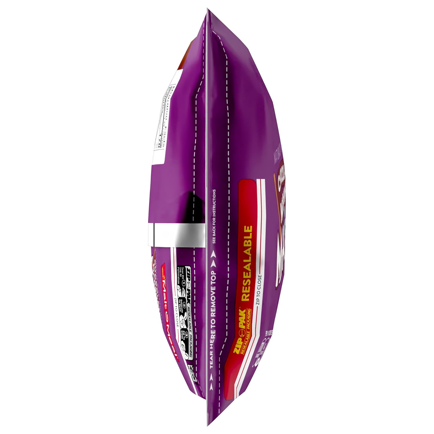 dual-use texture that holds up both in milk and as a dry snack