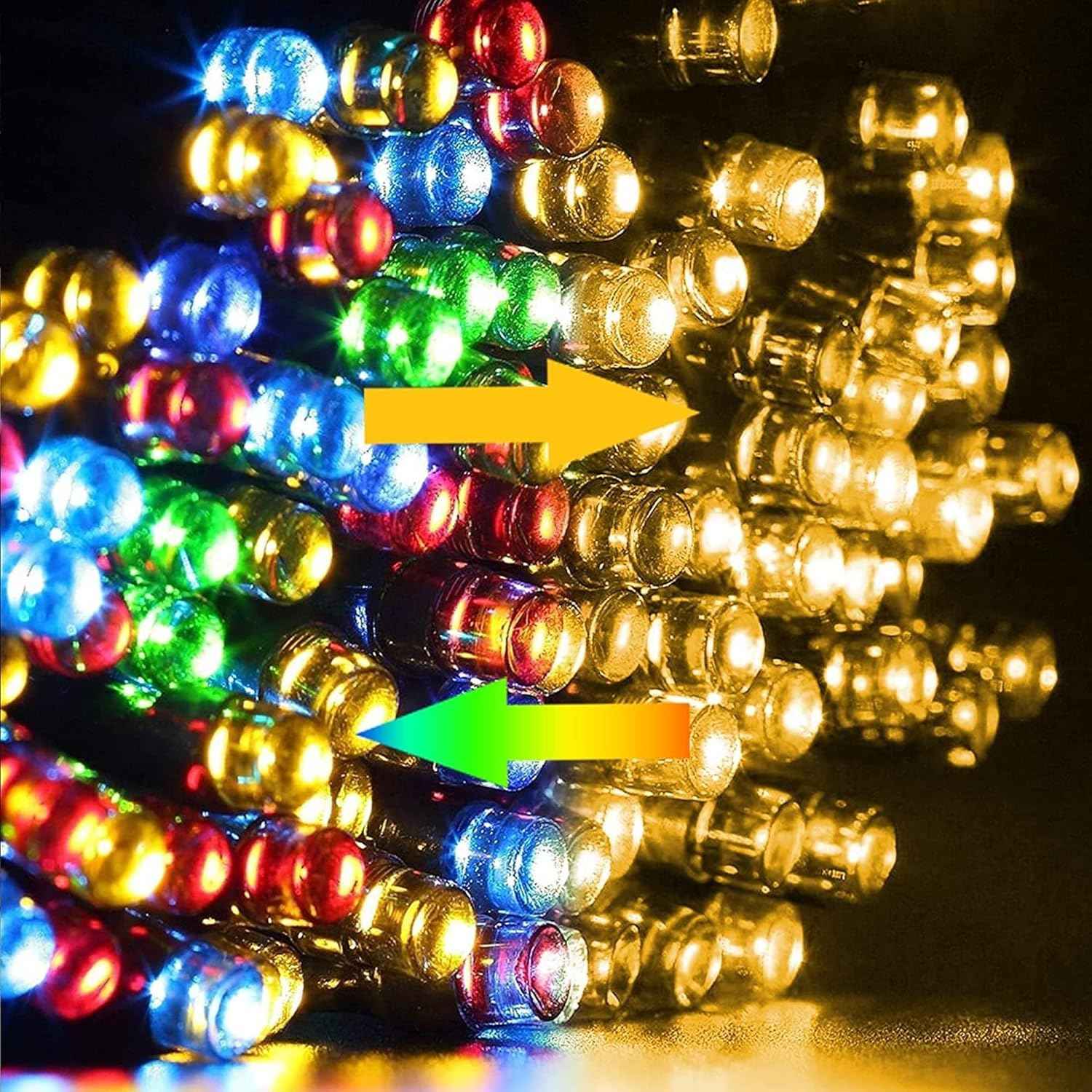 Dazzle Bright IP44 Outdoor Christmas Lights – Balcony, Garden, and Backyard Event Illumination for Winter Gatherings