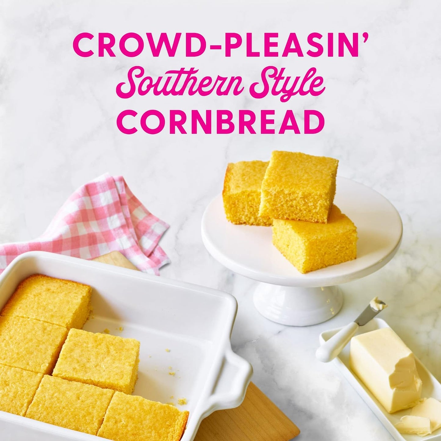 Duncan Hines Dolly Parton Cornbread & Muffin Mix, 16 oz – Potluck Side Dish for Backyard BBQs