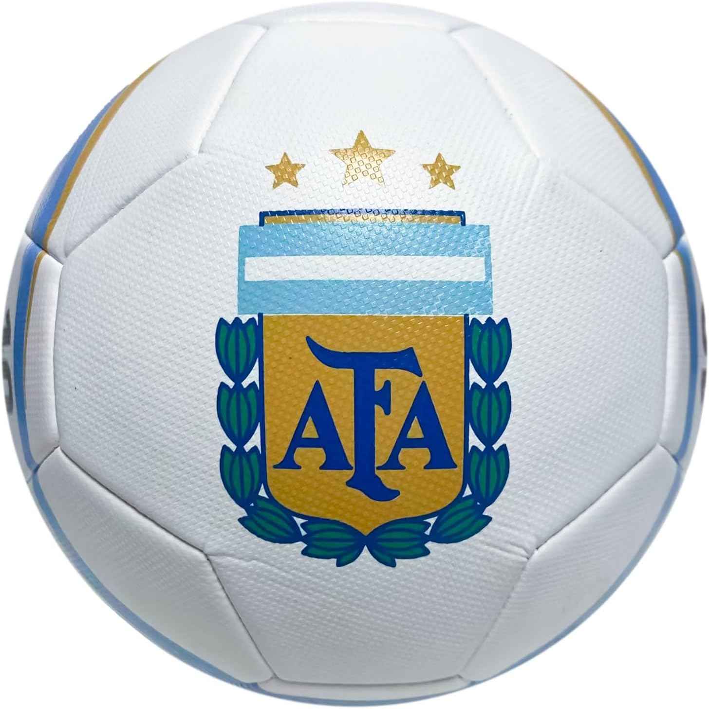 Icon Sports Argentina Soccer Ball Size 3 – Youth Training Ball for Kids Practice in the Backyard and Park