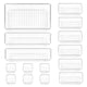 Clear - 15 Pack