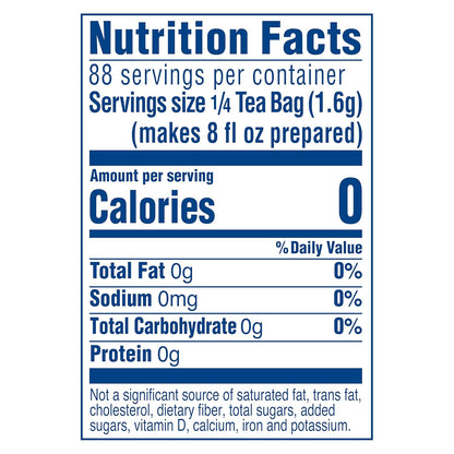 each brew yields 1 gallon using 2 family-size bags